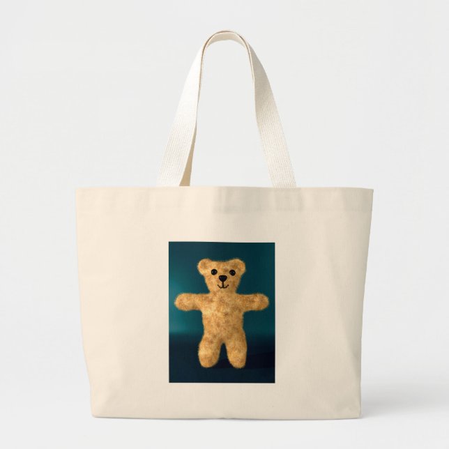 Teddy Bear Jumbo Stoffbeutel (Vorne)