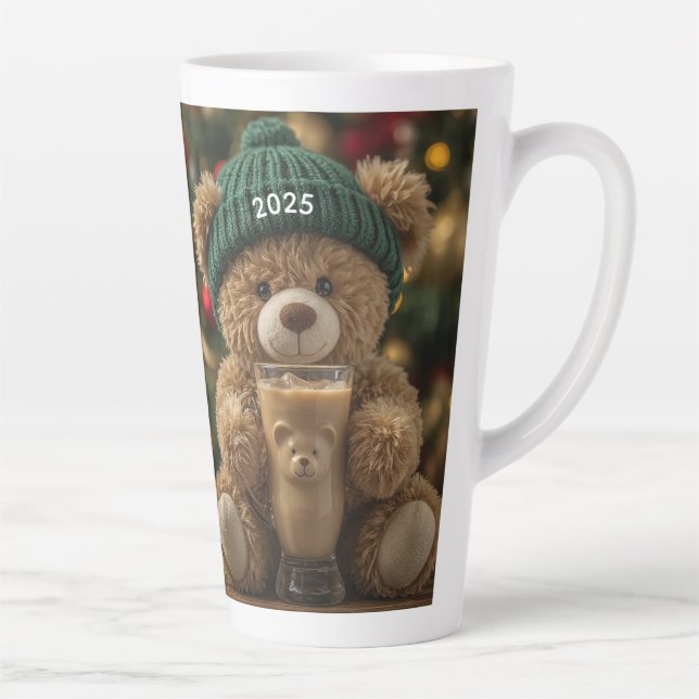 Teddy Bear Kaffee 2025 Weihnachten Milchtasse (Rechts)
