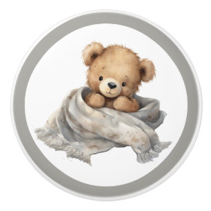 Teddy Bear Keramik Knob - Unisex Kinderzimmer Deck Keramikknauf
