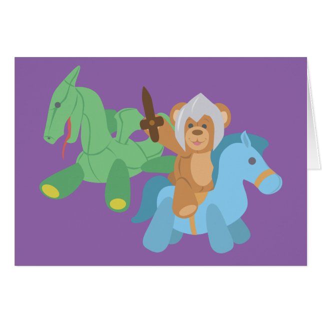 Teddy Bear Knight (Vorderseite (Horizontal))