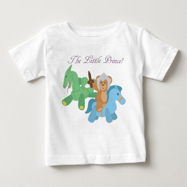 Teddy Bear Knight Baby T-shirt (Vorderseite)