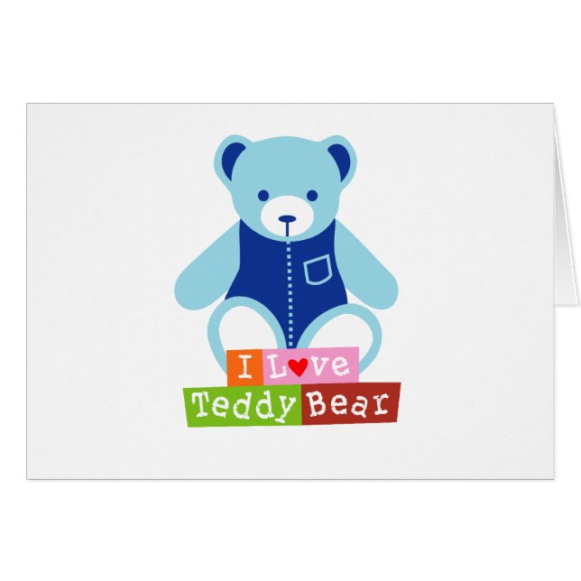 Teddy Bear Liebe (Vorderseite (Horizontal))