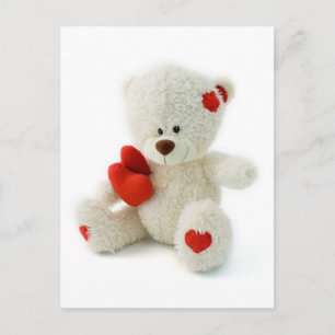 *Teddy Bear Liebe* Niedlich Teddy Postkarte