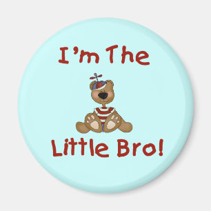 Teddy Bear Little Bro Tshirts und Geschenke Magnet
