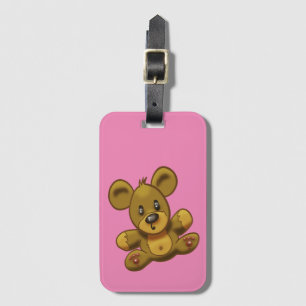 Teddy Bear Luggage Tag Gepäckanhänger