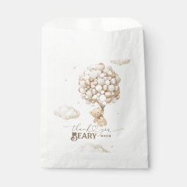 Teddy Bear mit Balloons Baby Dusche Beary Much Geschenktütchen