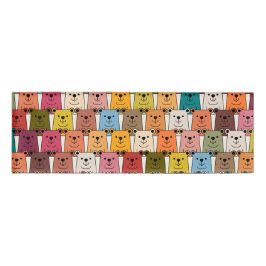 Teddy Bear Namenschild