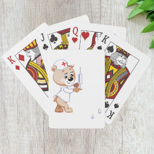 Teddy Bear Nurse Playing Cards Spielkarten