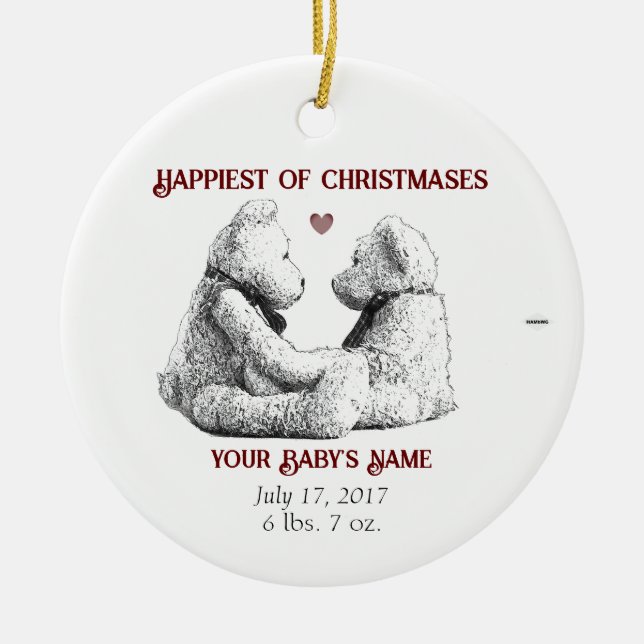 Teddy Bear Ornament HAMbyWG (Vorne)