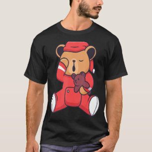 Teddy Bear Pajamas Bear Pajamas Nachthemd T-Shirt