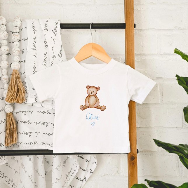 Teddy Bear Pampas Grass Baby T-shirt (Von Creator hochgeladen)