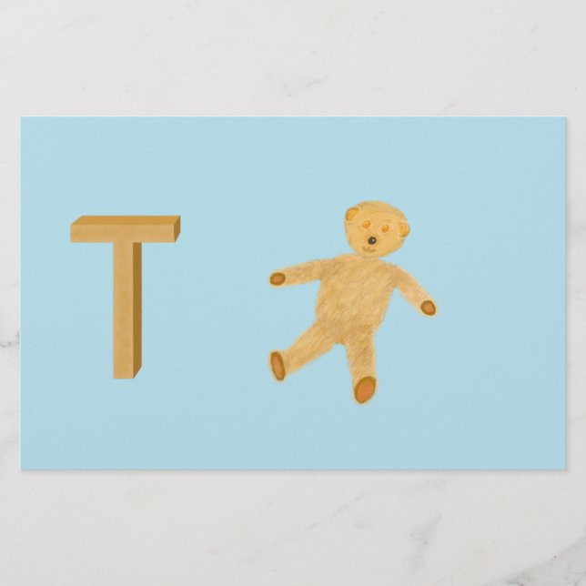 Teddy Bear Paper (Vorderseite)