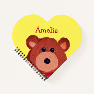 Teddy Bear Personalisiert Notizbuch