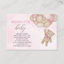 Teddy Bear Pink Books for Baby