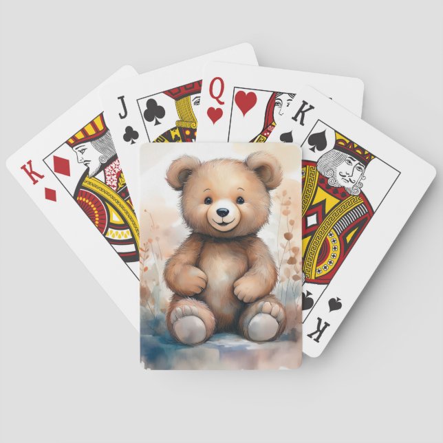 Teddy Bear Playing Cards Spielkarten (Rückseite)