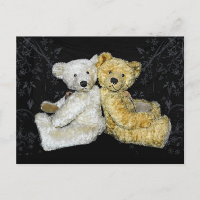Teddy Bear Post Card Postkarte (Vorderseite)