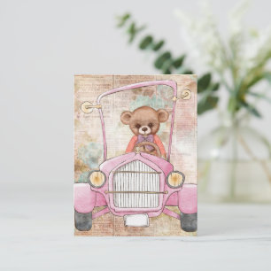 Teddy Bear Postcard Postkarte