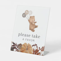 Teddy Bear Pumpkin - 1. Geburtstag - Zeichen der G