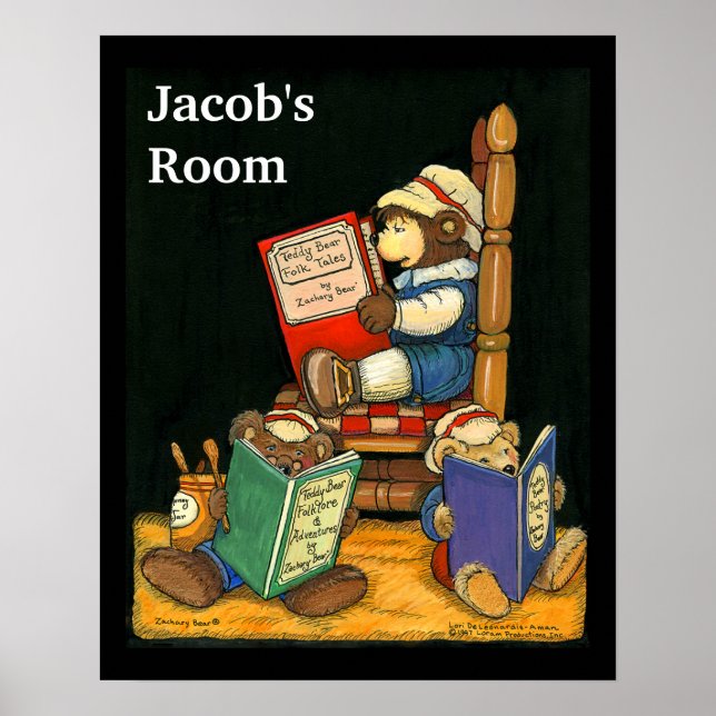 Teddy Bear Room Poster (Vorne)