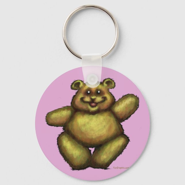 Teddy Bear Schlüsselanhänger (Vorderseite)