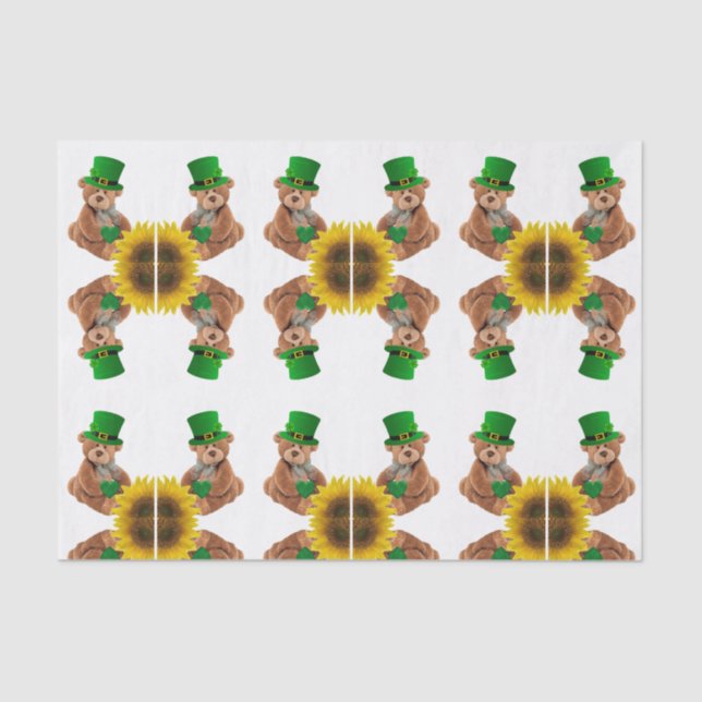 Teddy Bear Seidenpapier (Vorderseite)