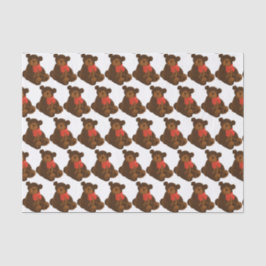 Teddy Bear Seidenpapier