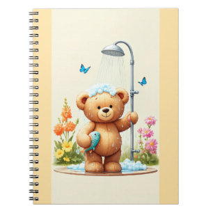 Teddy Bear Shower Notizblock