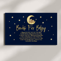 Teddy Bear Stars Kinderduschbücher für Babykarte