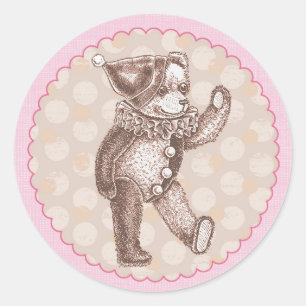 Teddy Bear Sticker - Rosa