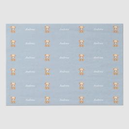 Teddy Bear Tissue Paper, Individuelle Name Seidenpapier