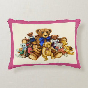 TEDDY BEAR UMARMUNGEN AKZENT KISSEN *Anpassen