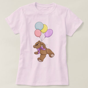 Teddy Bear und Balloons T-Shirt