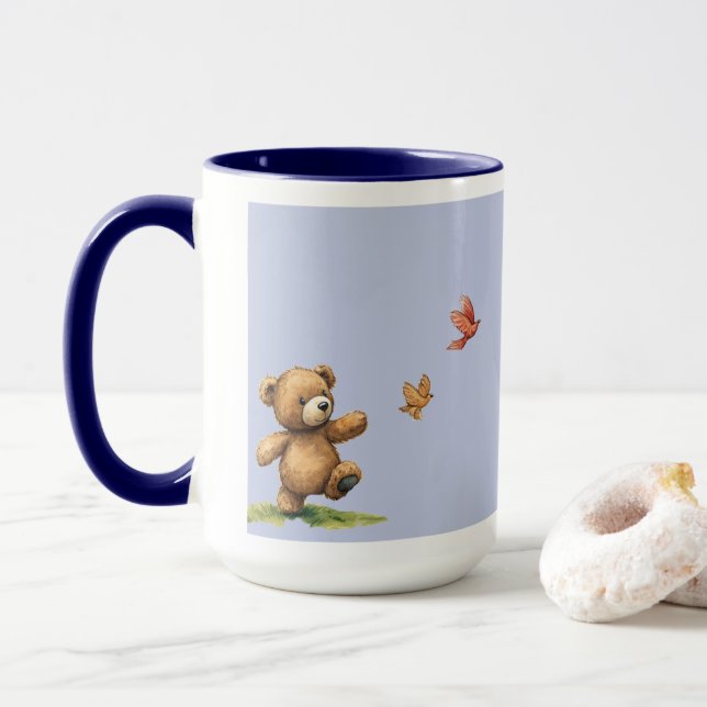 TEDDY BEAR WALKING Tasse (Mit Donut)