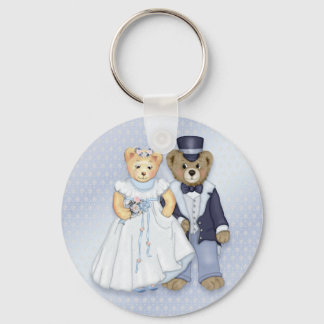 Teddy Bear Wedding - Anpassen Schlüsselanhänger