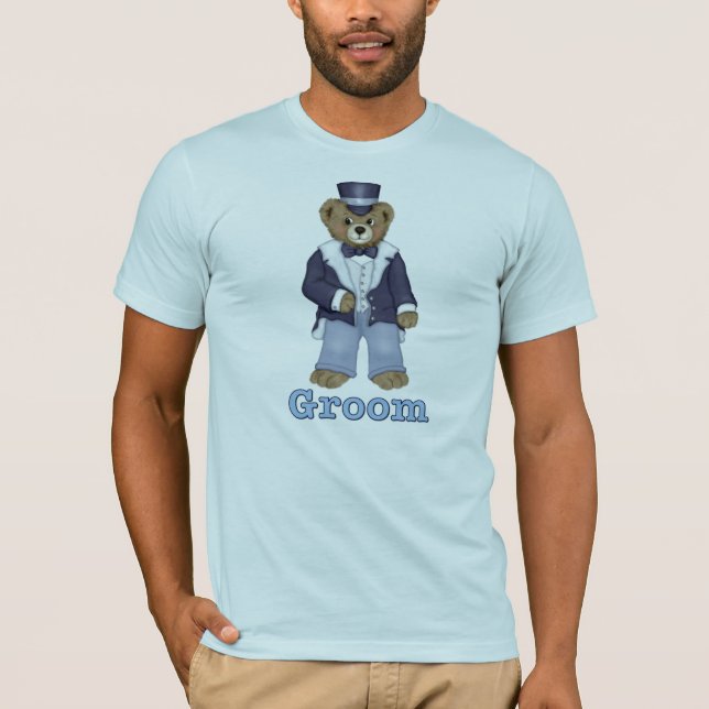Teddy Bear Wedding - Anpassen T-Shirt (Vorderseite)