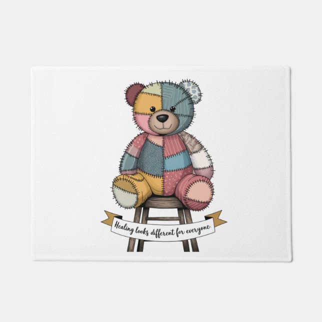 Teddy Bear Welcome Mat Fußmatte (Vorderseite)