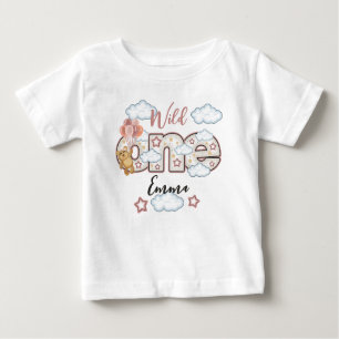 Teddy Bear wild One Kleinkind Tshirts