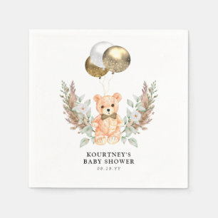 Teddy Bear wir können frühzeitig neutrale Babydusc Serviette