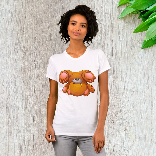 Teddy Bear Womens T - Shirt (Von Creator hochgeladen)