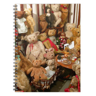 Teddy Bears Collectors Paradies Notizblock