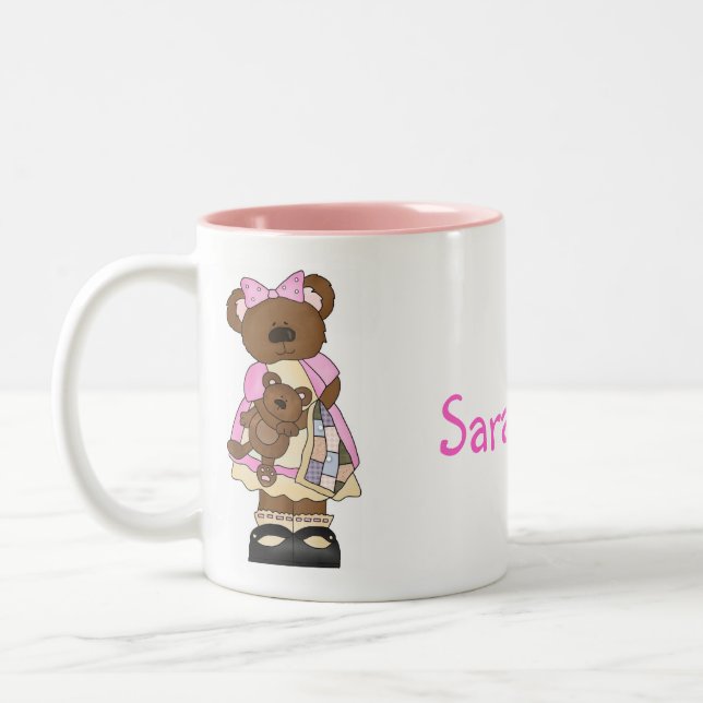 Teddy Bears Custom Tasse (Links)