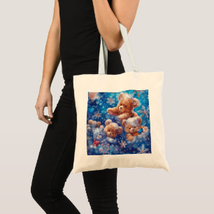 Teddy Bears Digitale Kunst Tragetasche
