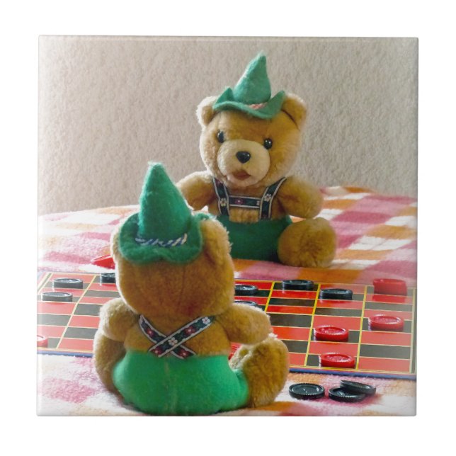 Teddy Bears Fliese (Vorderseite)