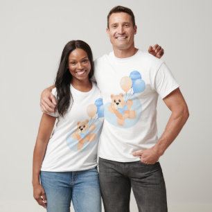 Teddy Bears' Gender Reveal, Babydusche T-Shirt