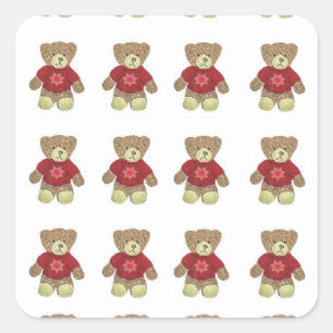 Teddy Bears Plush Toys Gift Stickers