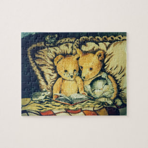 Teddy Bears Reading Puzzle