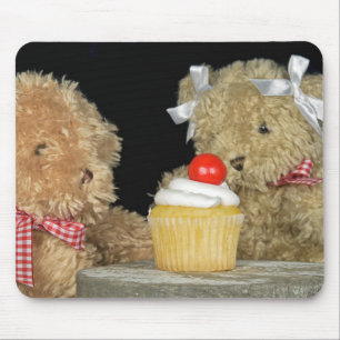 Teddy Bears und Cupcake Mousepad