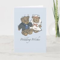 Teddy Bears Wedding Herzlichen Glückwunsch Braut u