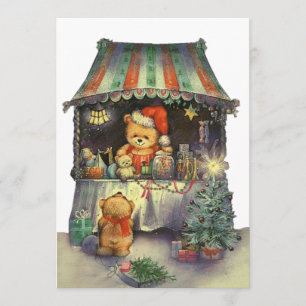 Teddy Bears Weihnachtsmarkt Einladung