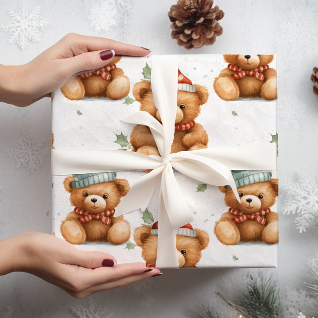 Teddy Bears Wrapping Paper Geschenkpapier (Von Creator hochgeladen)